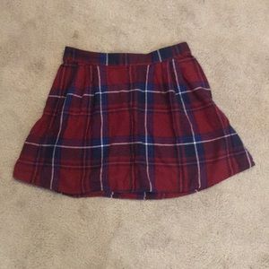 Plaid skirt